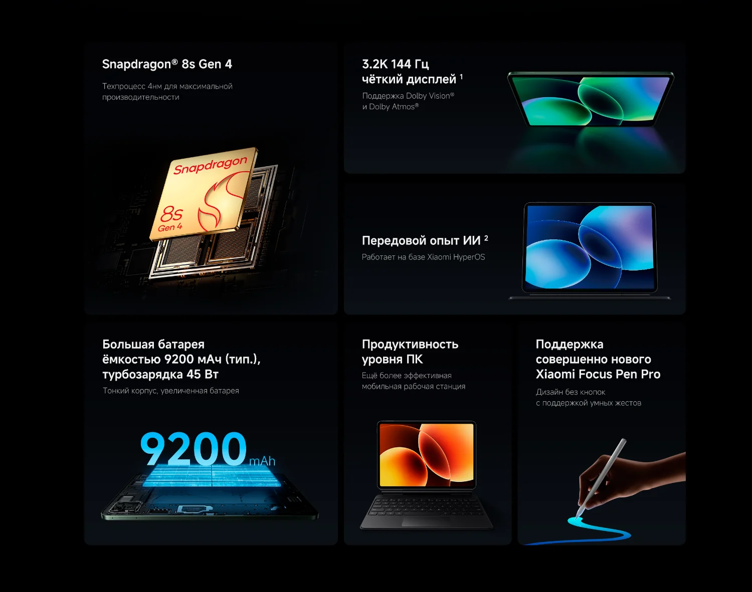 В сети утечка характеристик Xiaomi Pad 8S Pro с процессором XRING O3 и экраном 12,5 дюйма