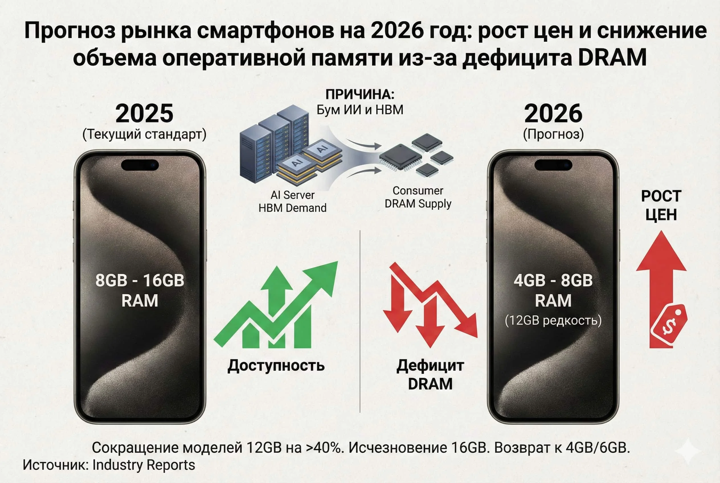 Дефицит памяти вернёт Samsung лидерство на рынке смартфонов — китайские бренды под ударом
