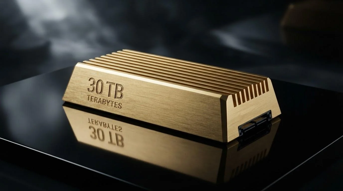 Цены на корпоративные SSD объёмом 30 Тбайт выросли в 6,5 раза за год, достигнув $22 600