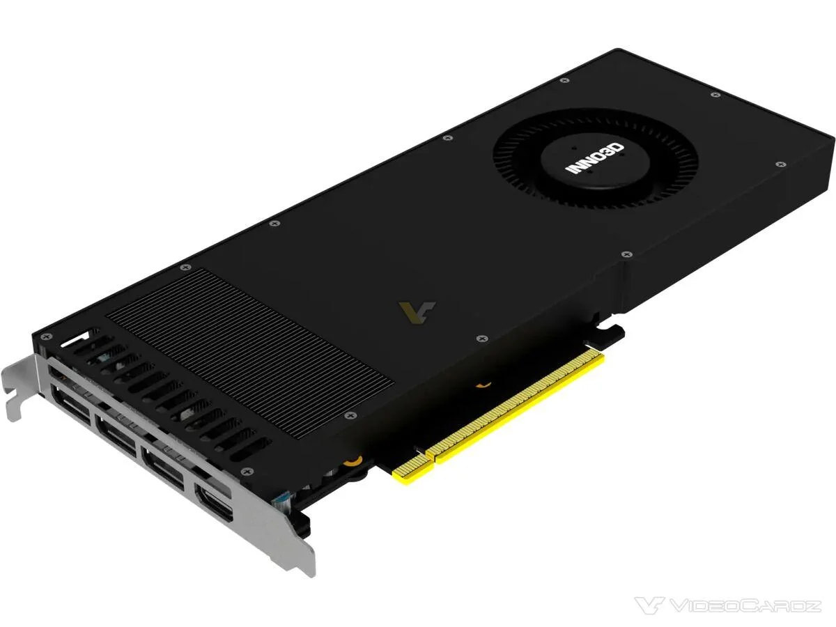 Inno3D представила однослотовую GeForce RTX 5060 Ti 16GB Pro с турбинным охлаждением