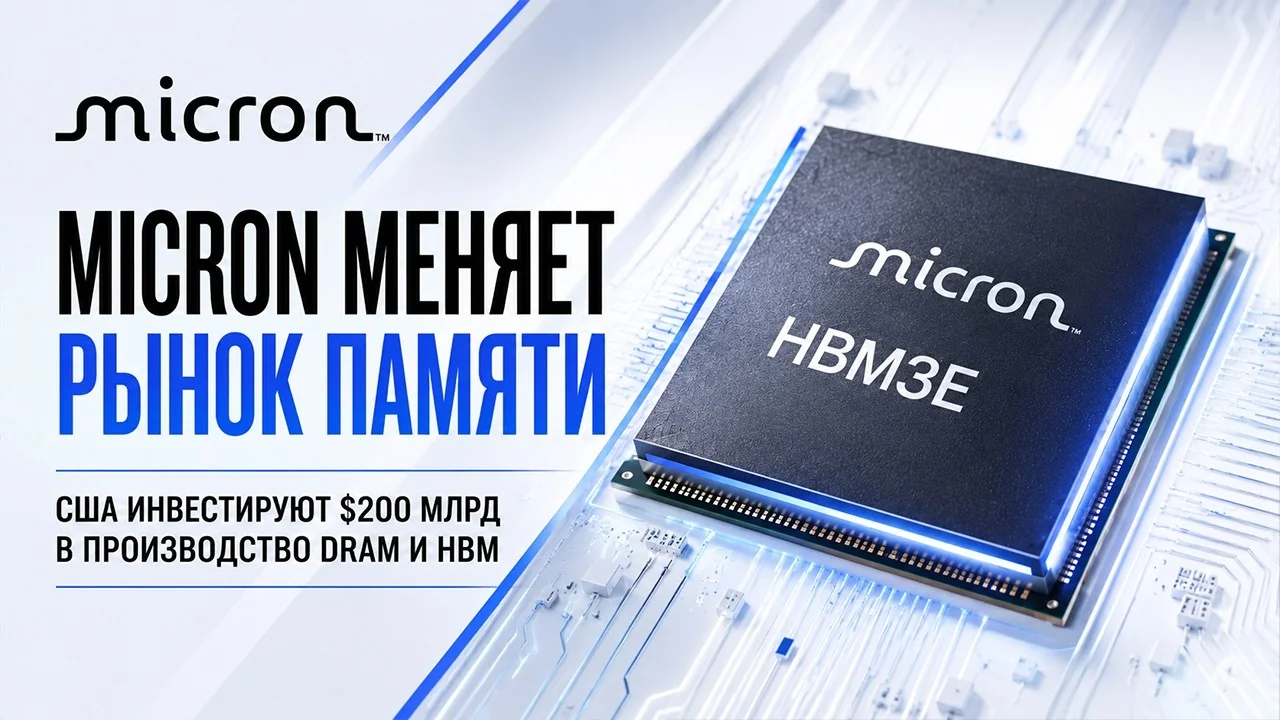 Micron предупреждает: «стена памяти» усугубляется, а HBM не догоняет темпы роста ИИ-ускорителей