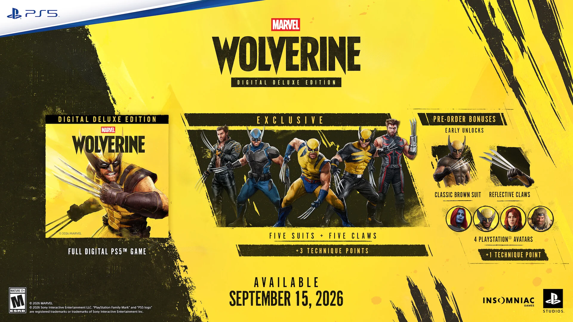 Insomniac Games показала геймплей Marvel's Wolverine и назвала дату выхода