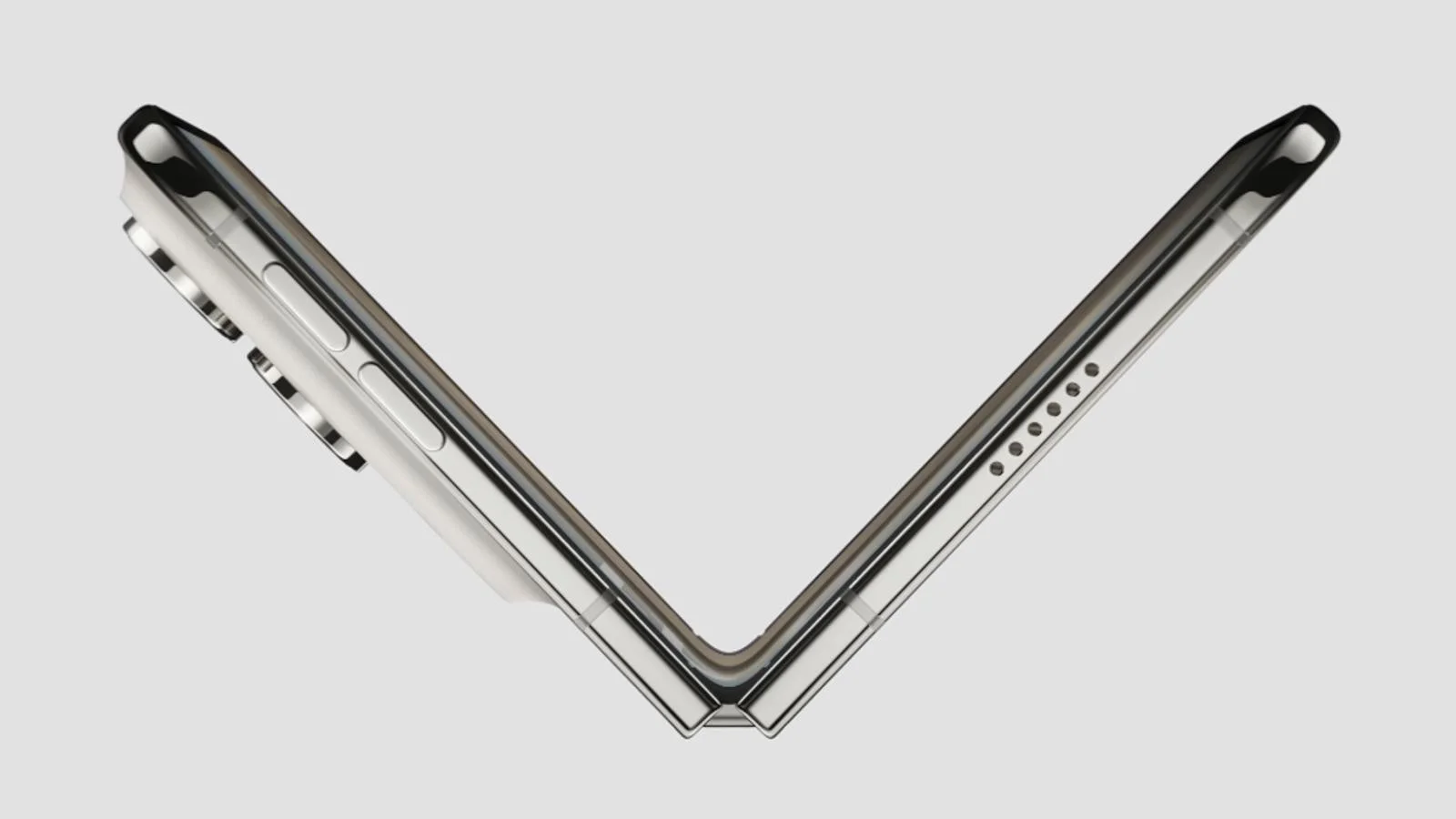 Apple спрятала графитовую трубку в шарнире iPhone Duo