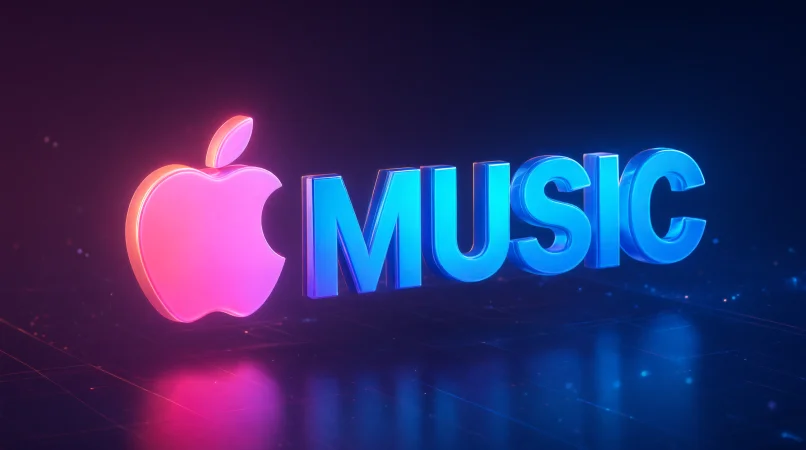 Apple Music перерисовали звуком: новый черно-белый логотип