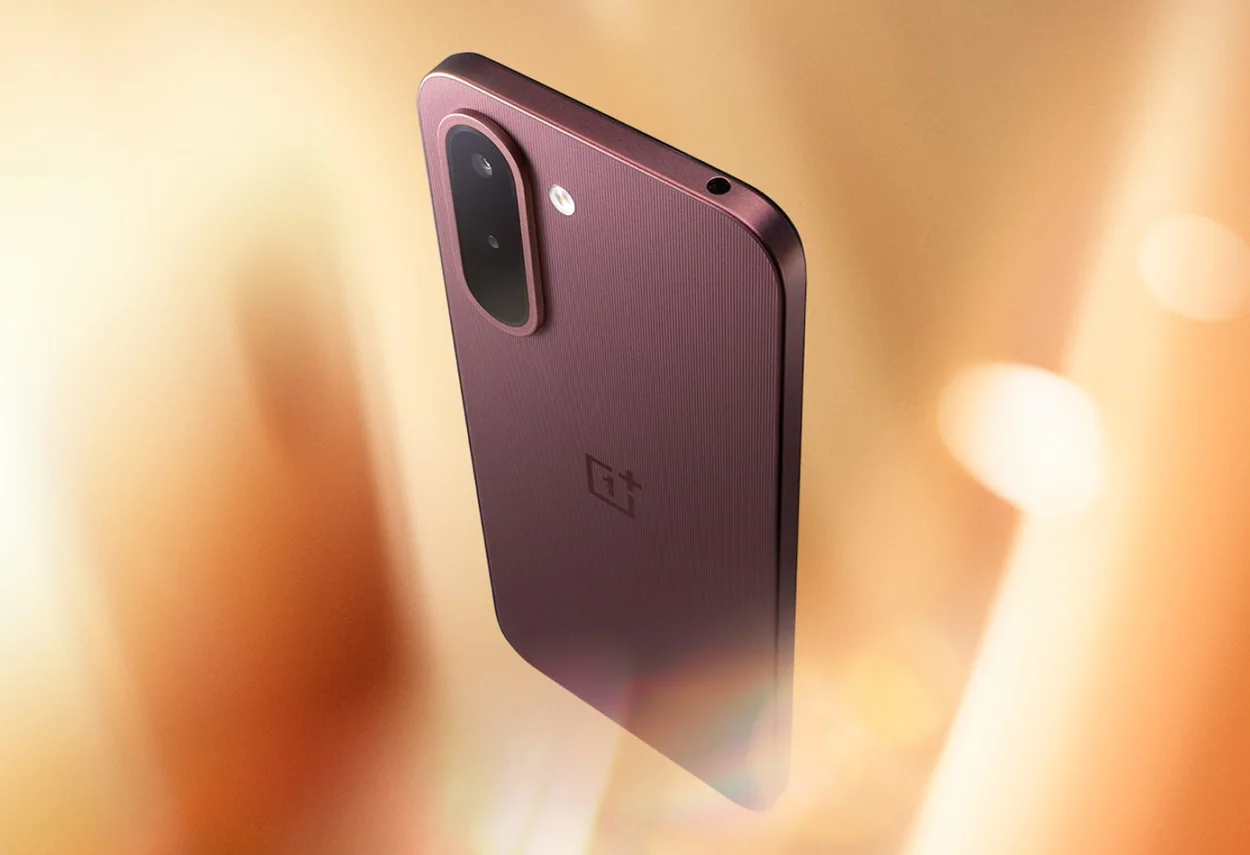 смартфон OnePlus N6x цвета светло-голубой и тёмно-бордовый