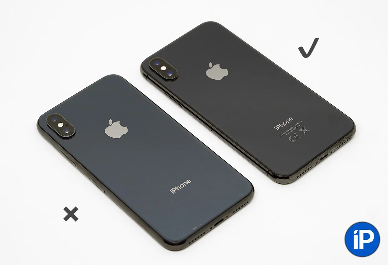 Смартфон iPhone с китайскими компонентами