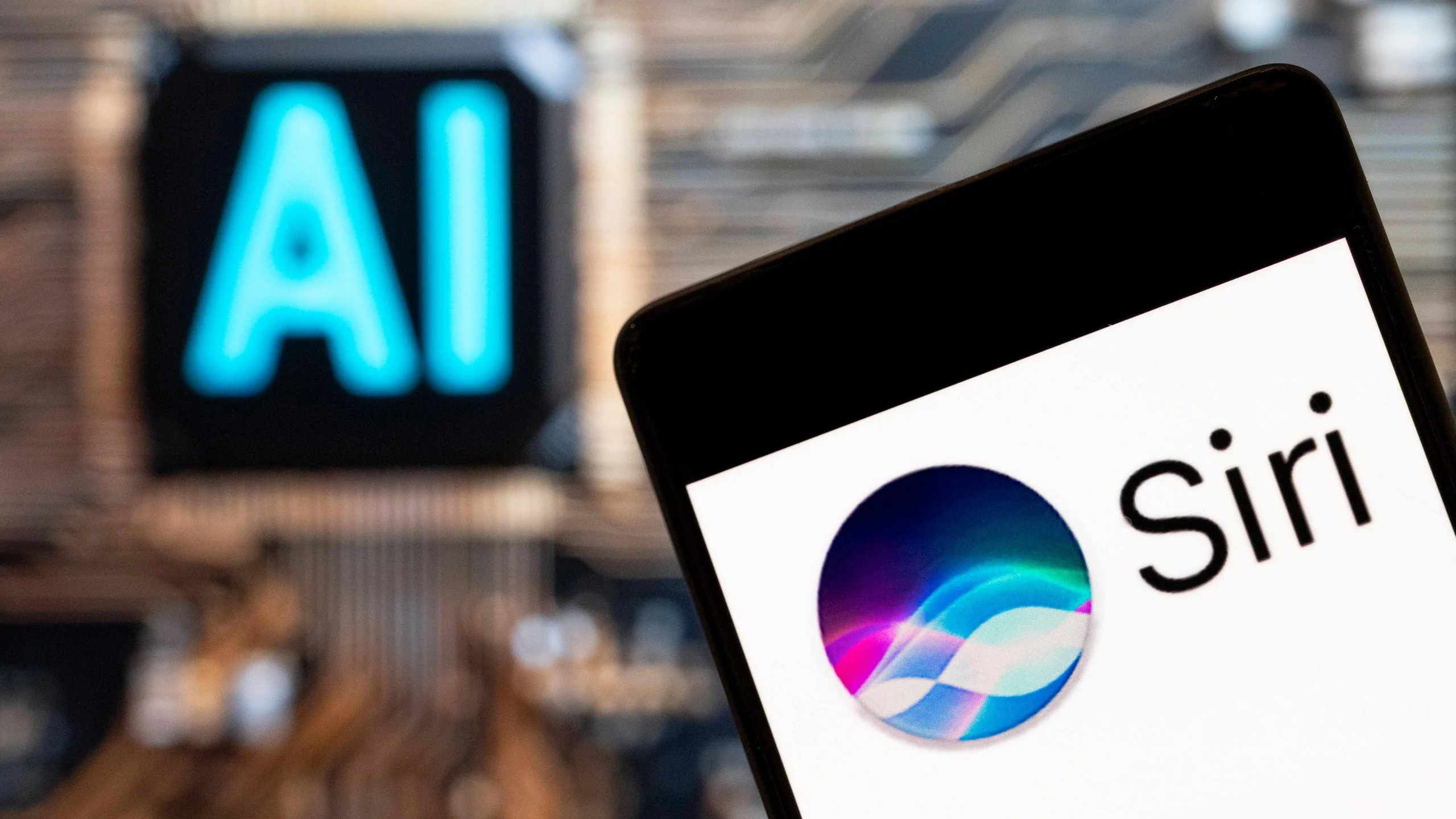 схема экосистемы умного дома Apple с Siri AI