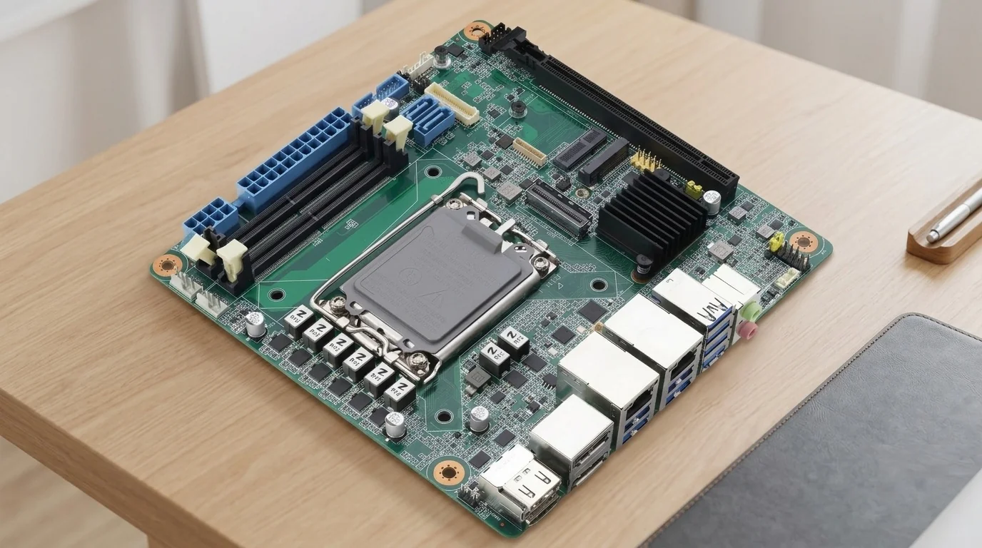 материнская плата AAEON MIX-Q870A1 формата Mini-ITX