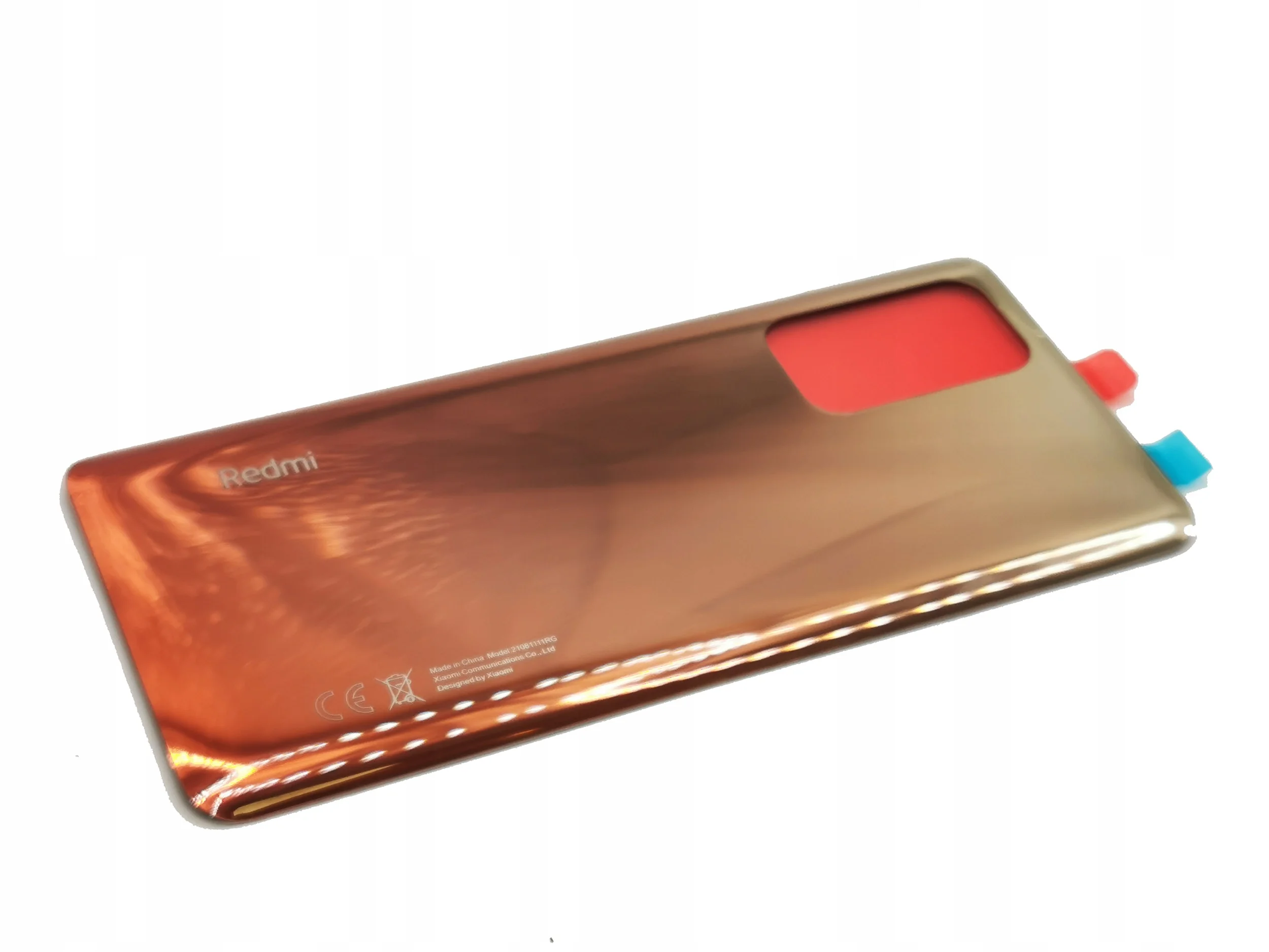 задняя панель Redmi K100 Pro Max с металлическим плато и кольцом подсветки