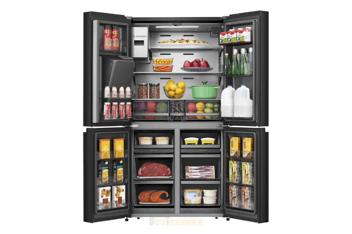 холодильник Hisense RQ760N4IF1 с 21-дюймовым экраном