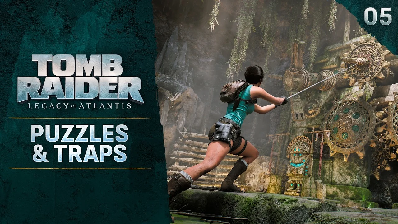 Трейлер Tomb Raider: Legacy of Atlantis головоломки