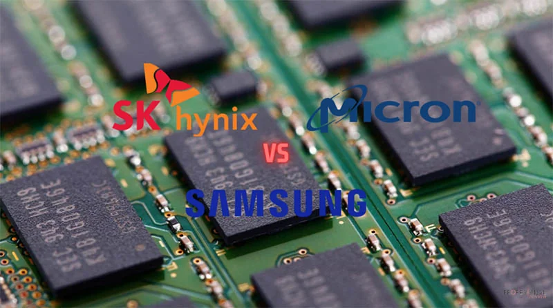 чипы памяти Samsung, SK hynix и Micron на производстве