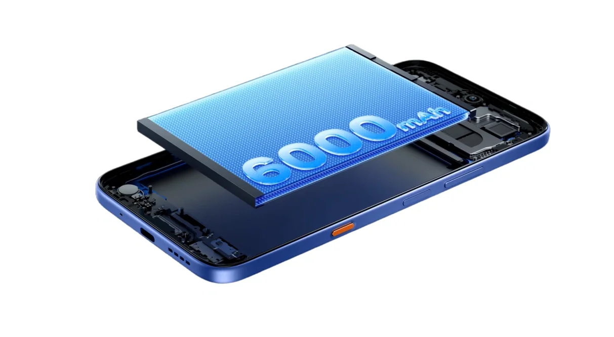 аккумулятор Infinix HOT 70 6000 мА·ч с обходной зарядкой