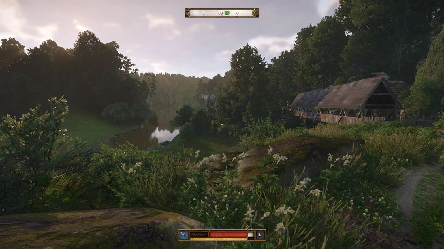 скриншот интерфейса новой RPG от Warhorse Studios