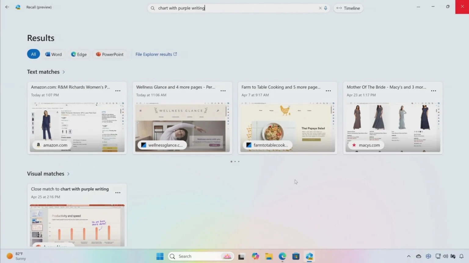 Интерфейс инструментов ИИ-анализа логов Microsoft для Windows 11