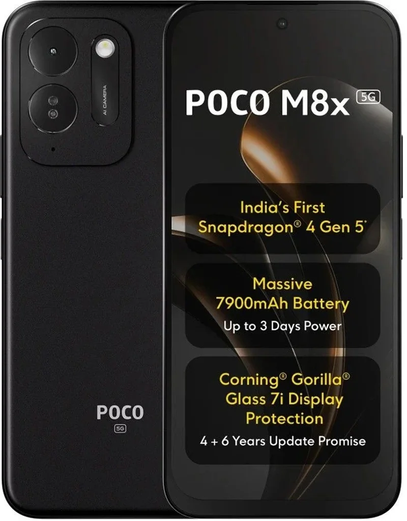 материнская плата Poco M8x 5G с процессором Snapdragon 4 Gen 5