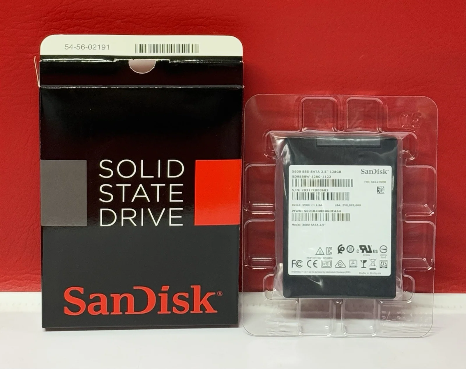 SSD Sandisk NAS 600 в 2,5-дюймовом корпусе
