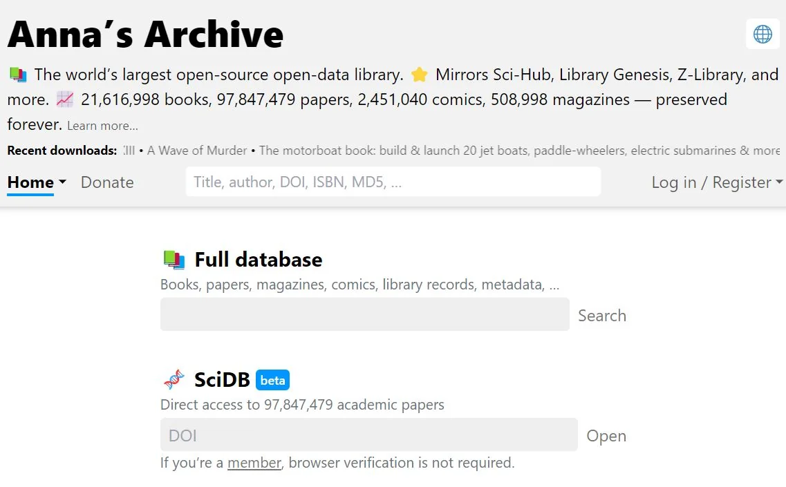волонтёры сканируют книги для Anna's Archive