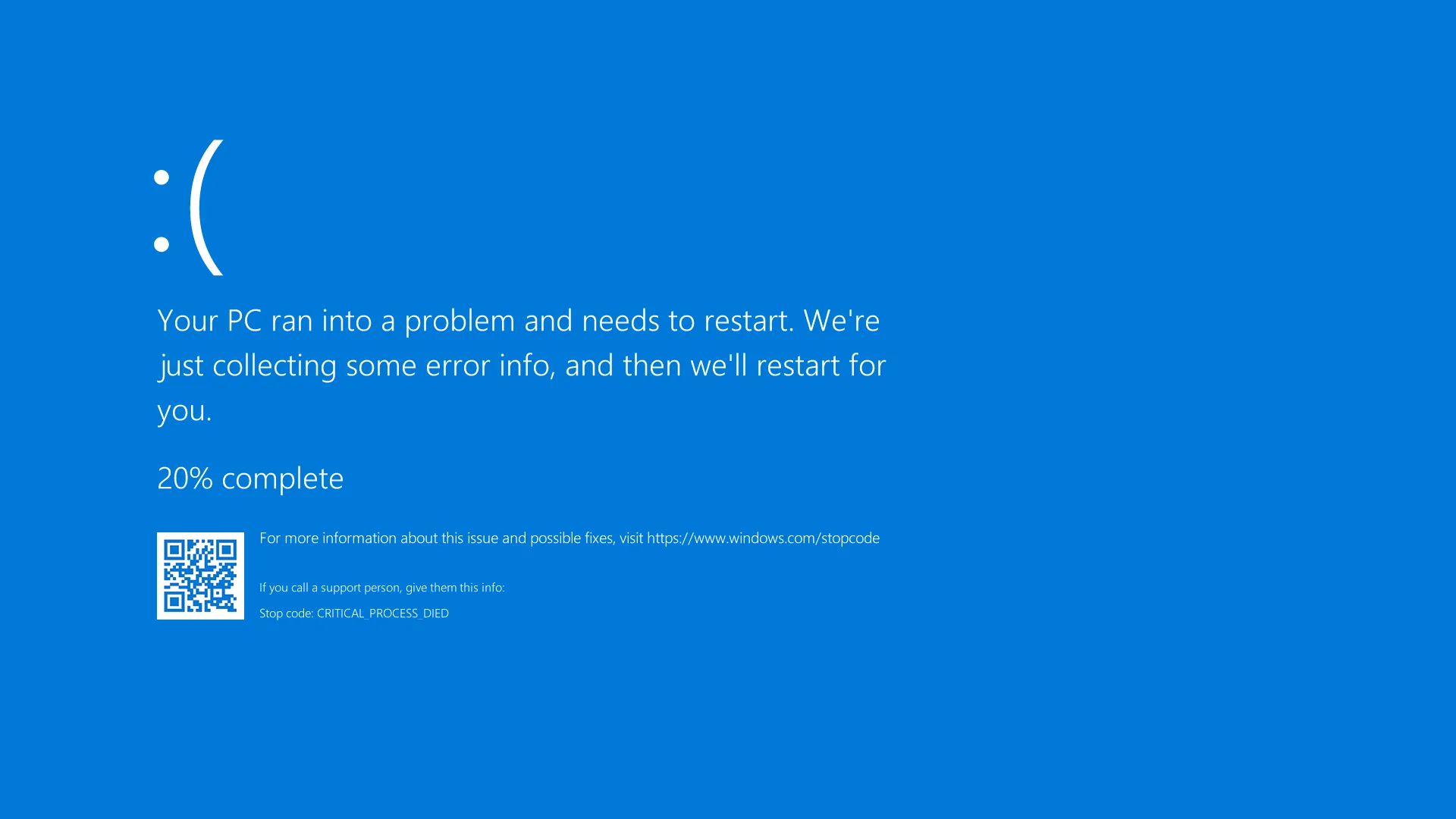 синий экран смерти Windows 11 с кодом EXCEPTION_ACCESS_VIOLATION