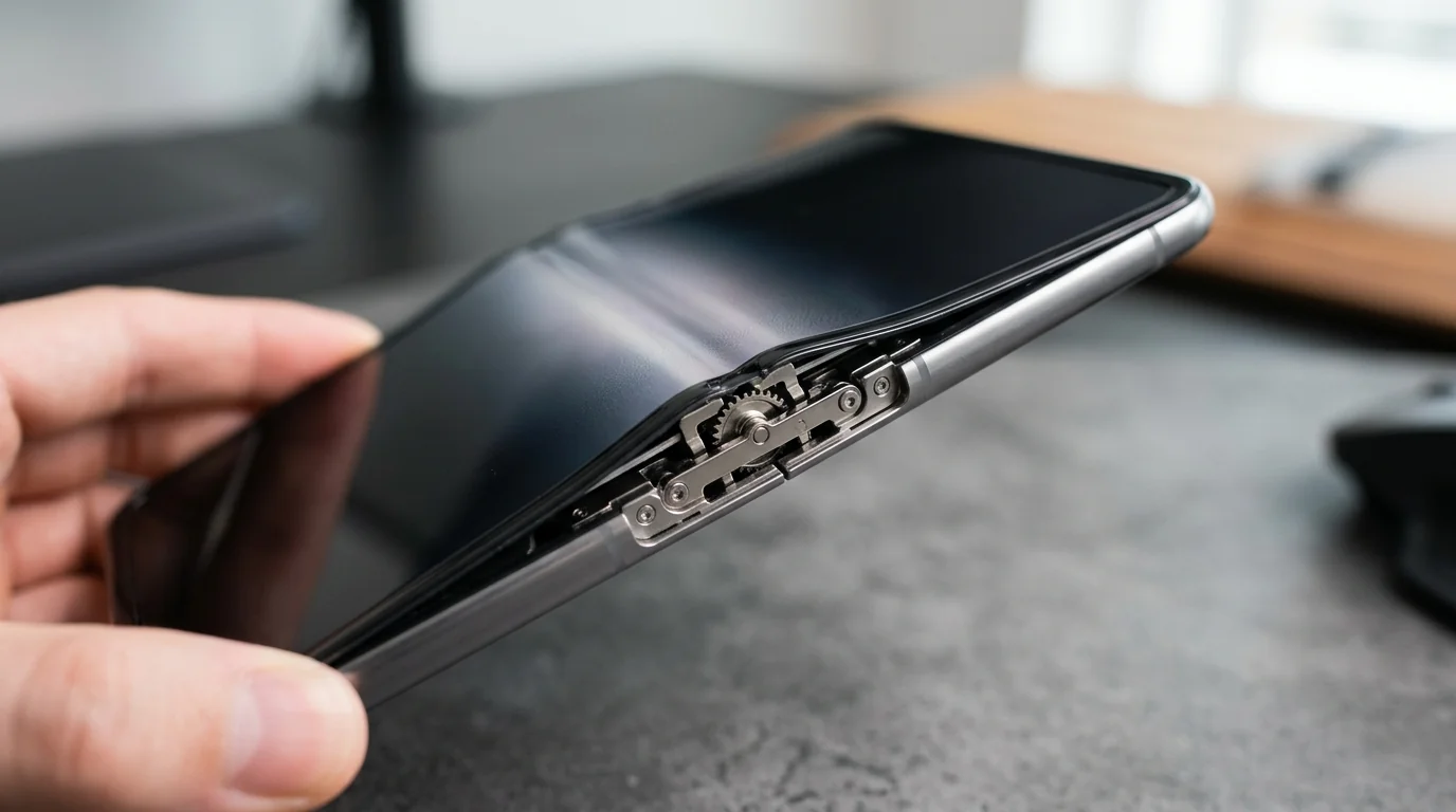 шарнирный механизм iPhone Ultra крупным планом