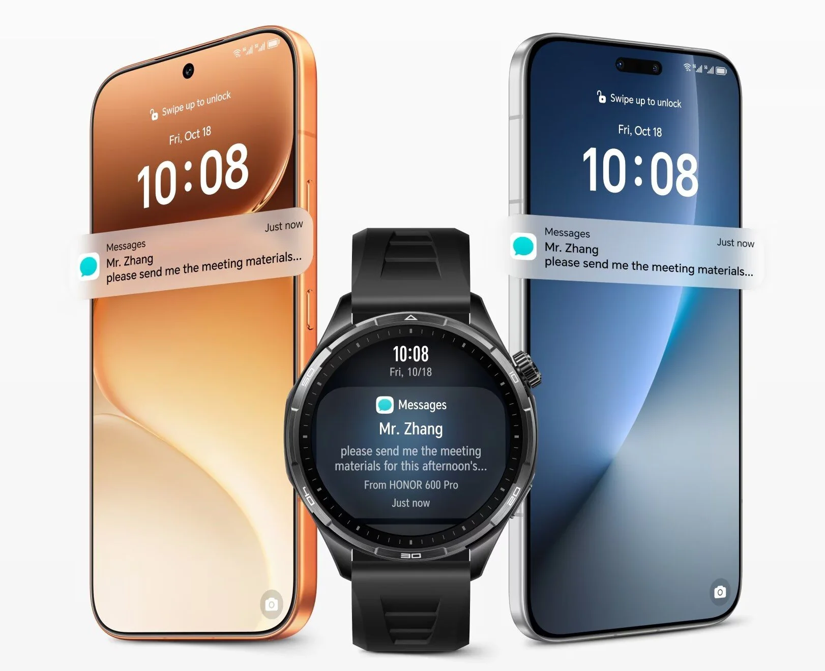 интерфейс Honor Watch 6 с виджетами спорта и здоровья