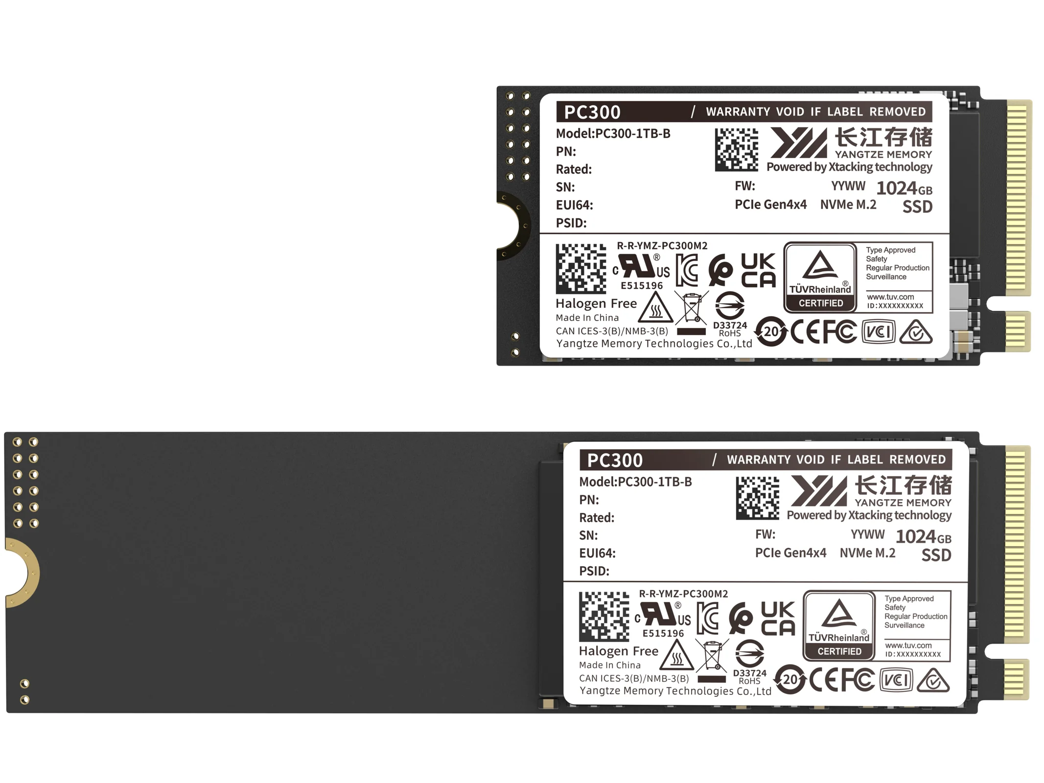 enterprise SSD на базе YMTC NAND для серверов ИИ