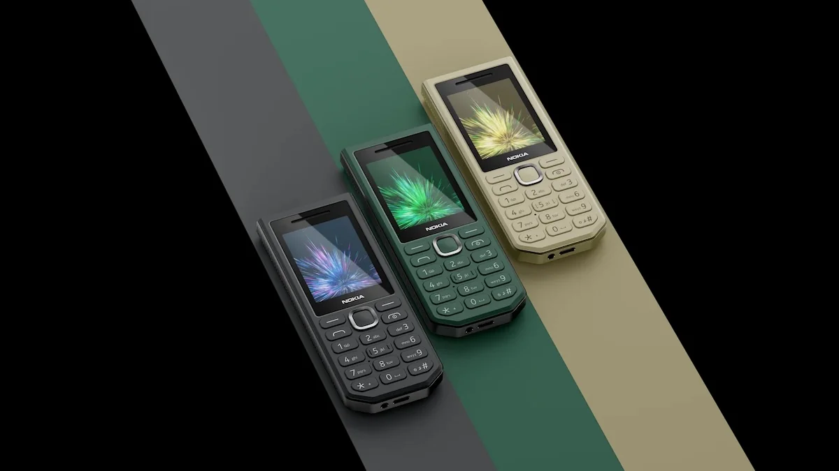 кнопочный телефон Nokia 300 Charge в цвете «песок»