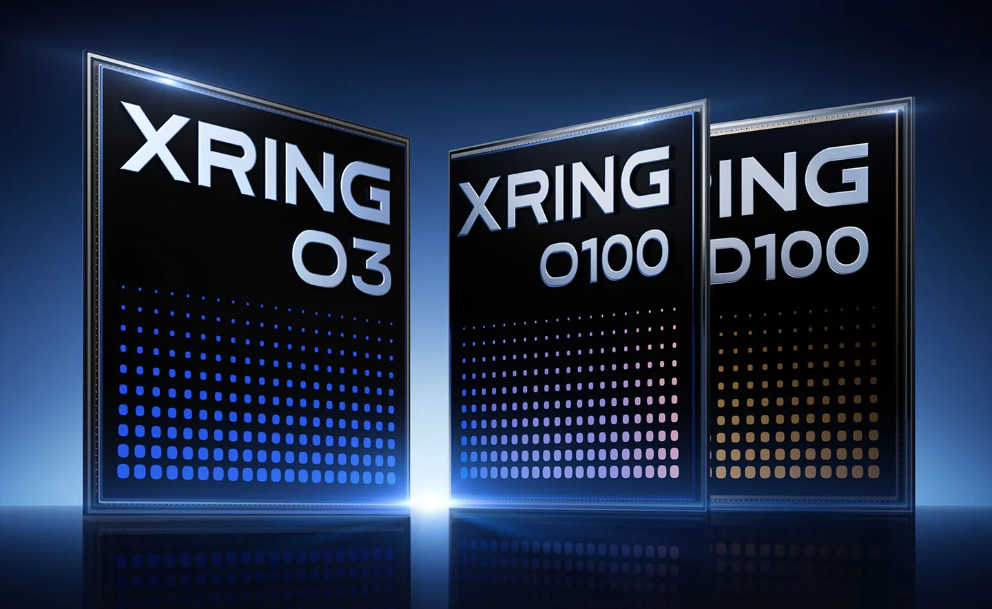 чипы XRING O3, O100 и D100