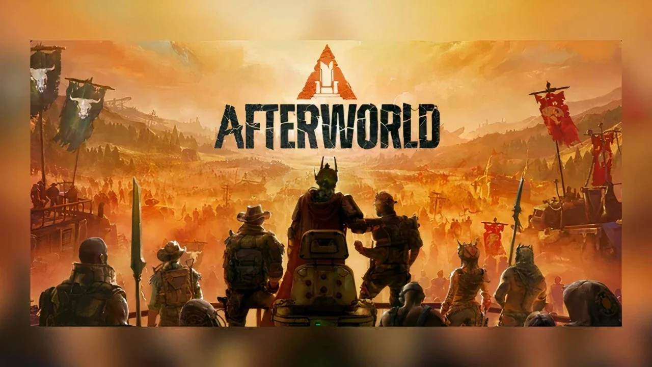 логотип Paradox Interactive и название Afterworld