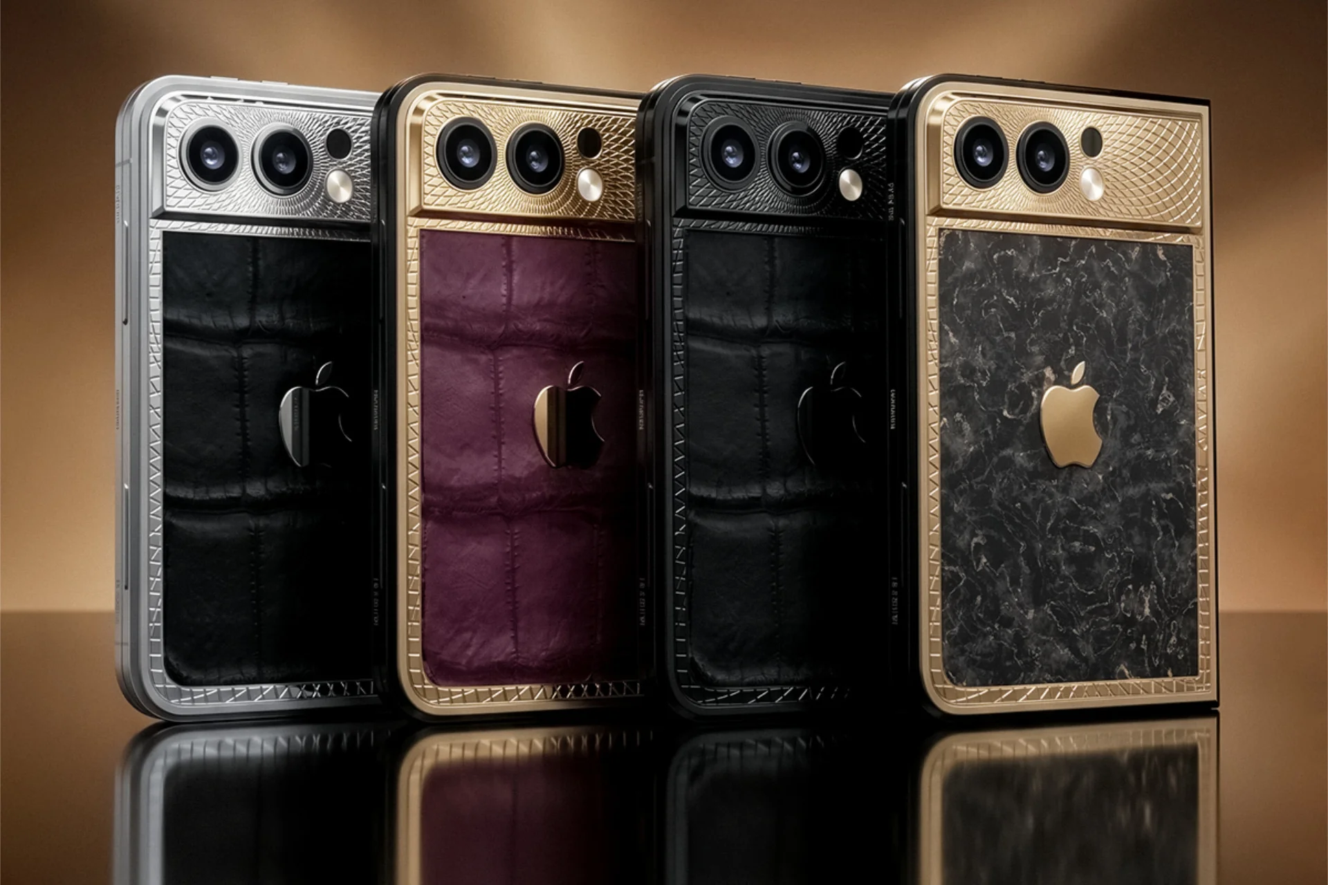 кастомный iPhone Ultra в корпусе Liquid Metal от Caviar