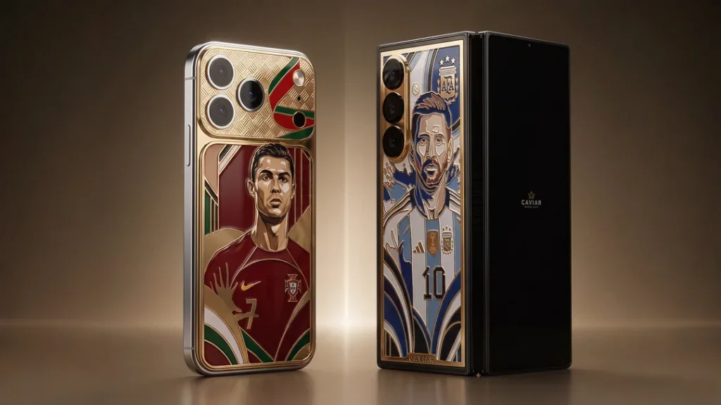 Caviar Samsung Galaxy Z Fold 8 Ultra с гравировкой Месси