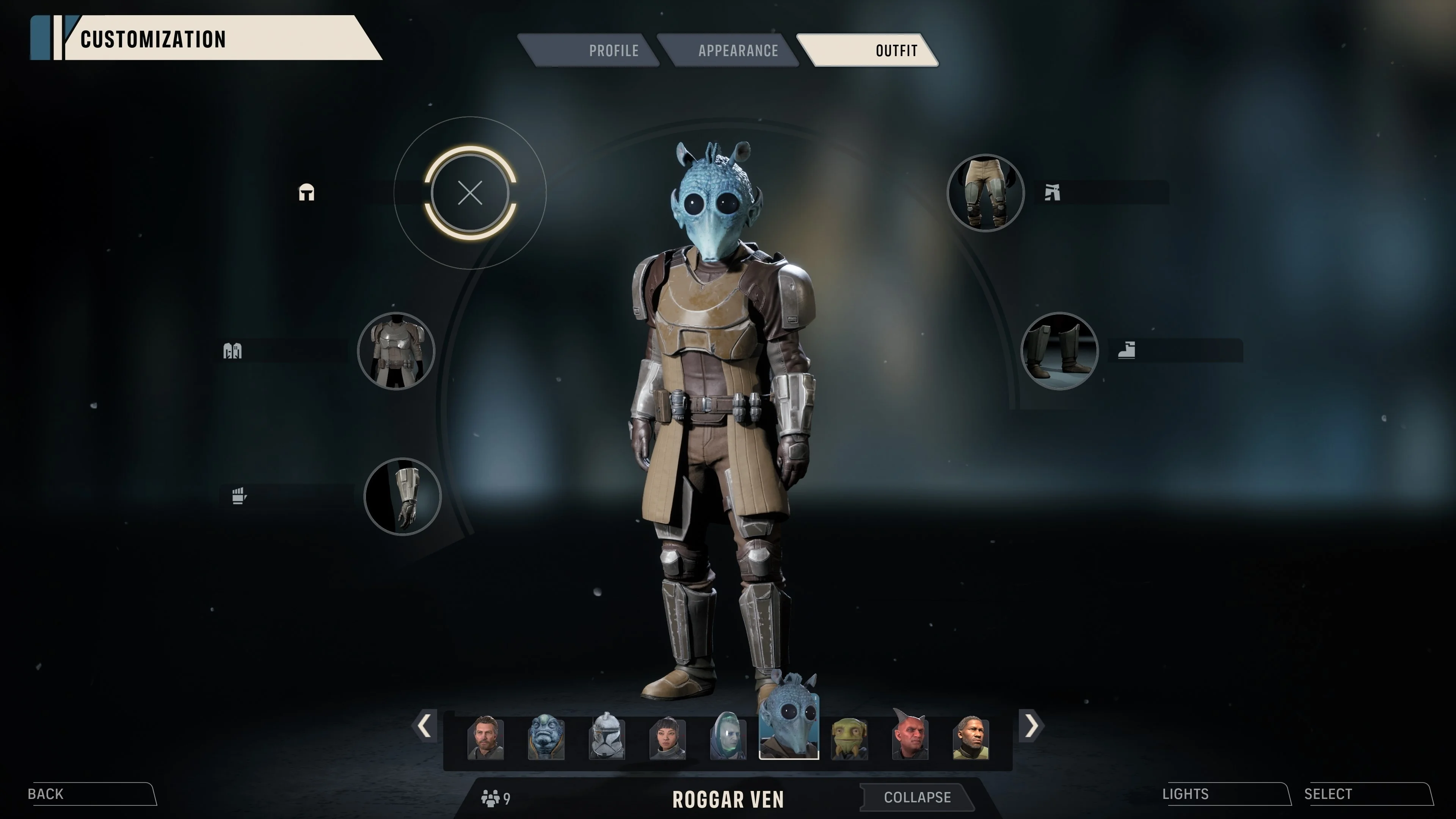 тактический интерфейс STAR WARS Zero Company