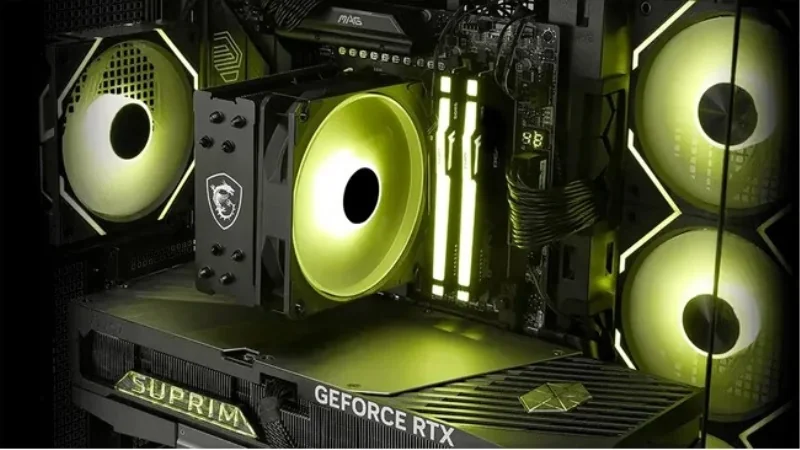 кулер MSI MAG CoreFrozr AA13 в белом и черном исполнении