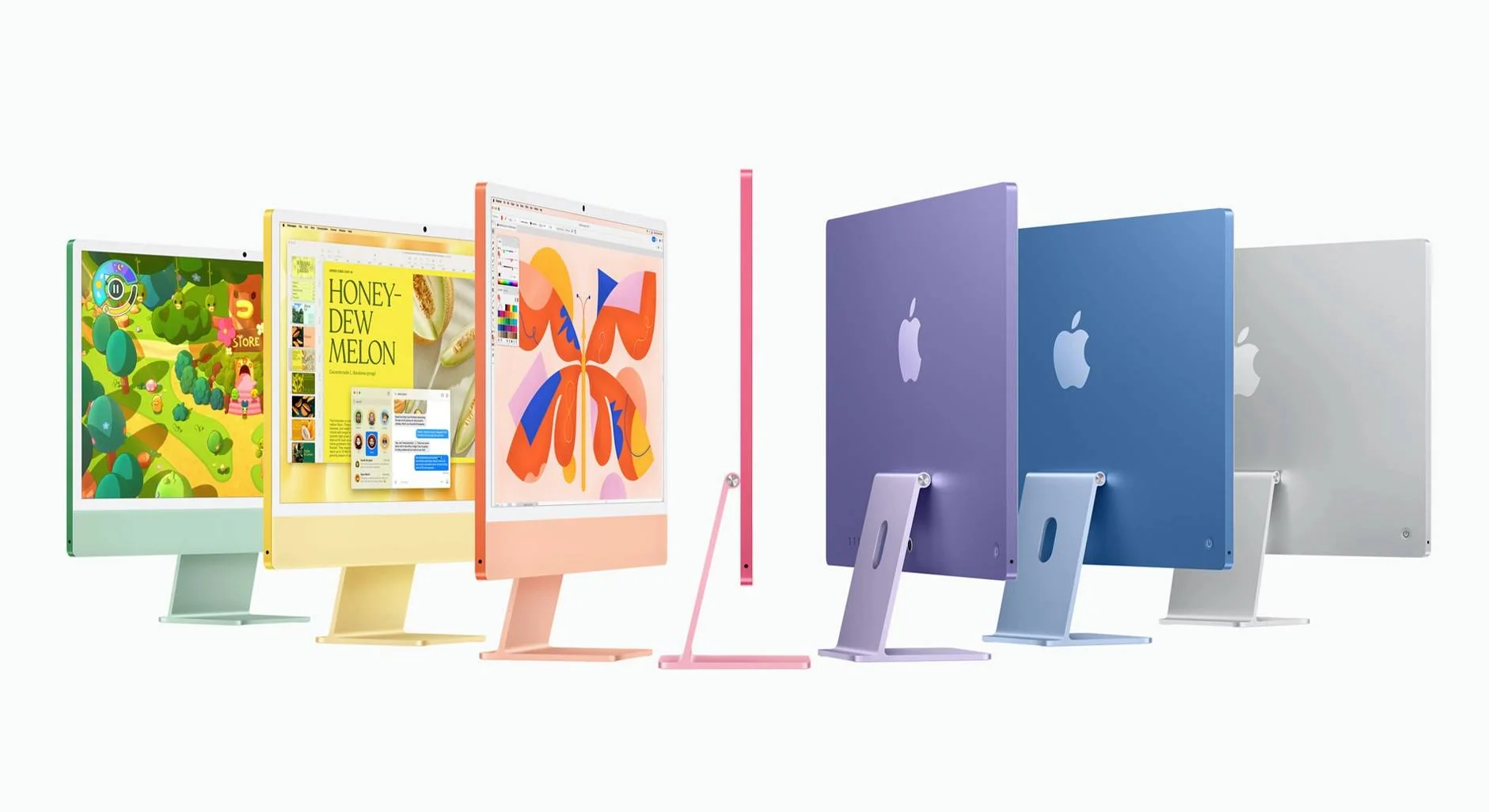 iMac с процессором M6 в новых цветах