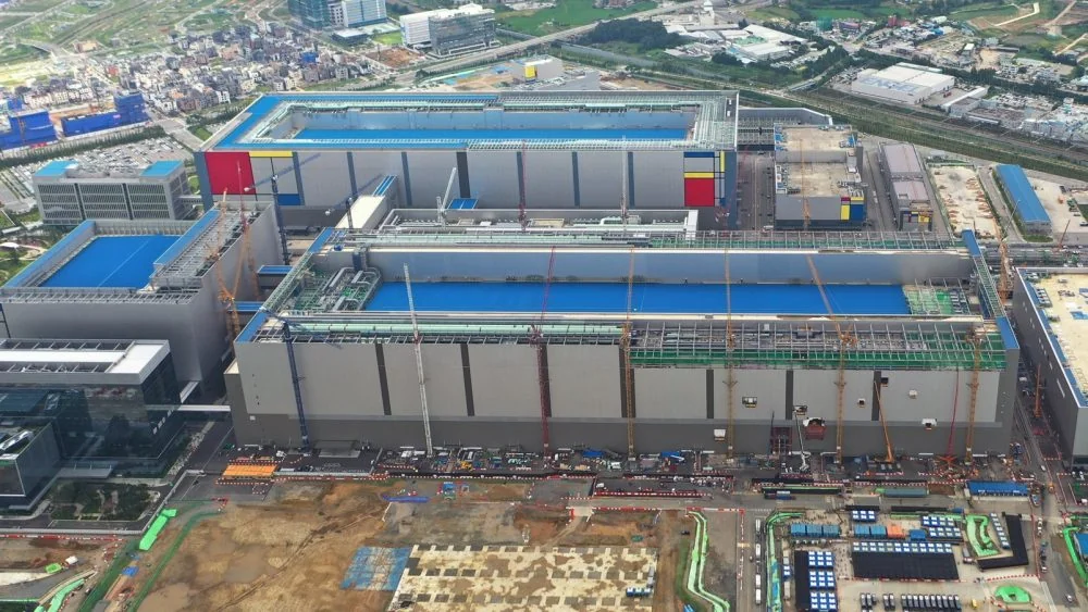 производственная линия памяти Samsung