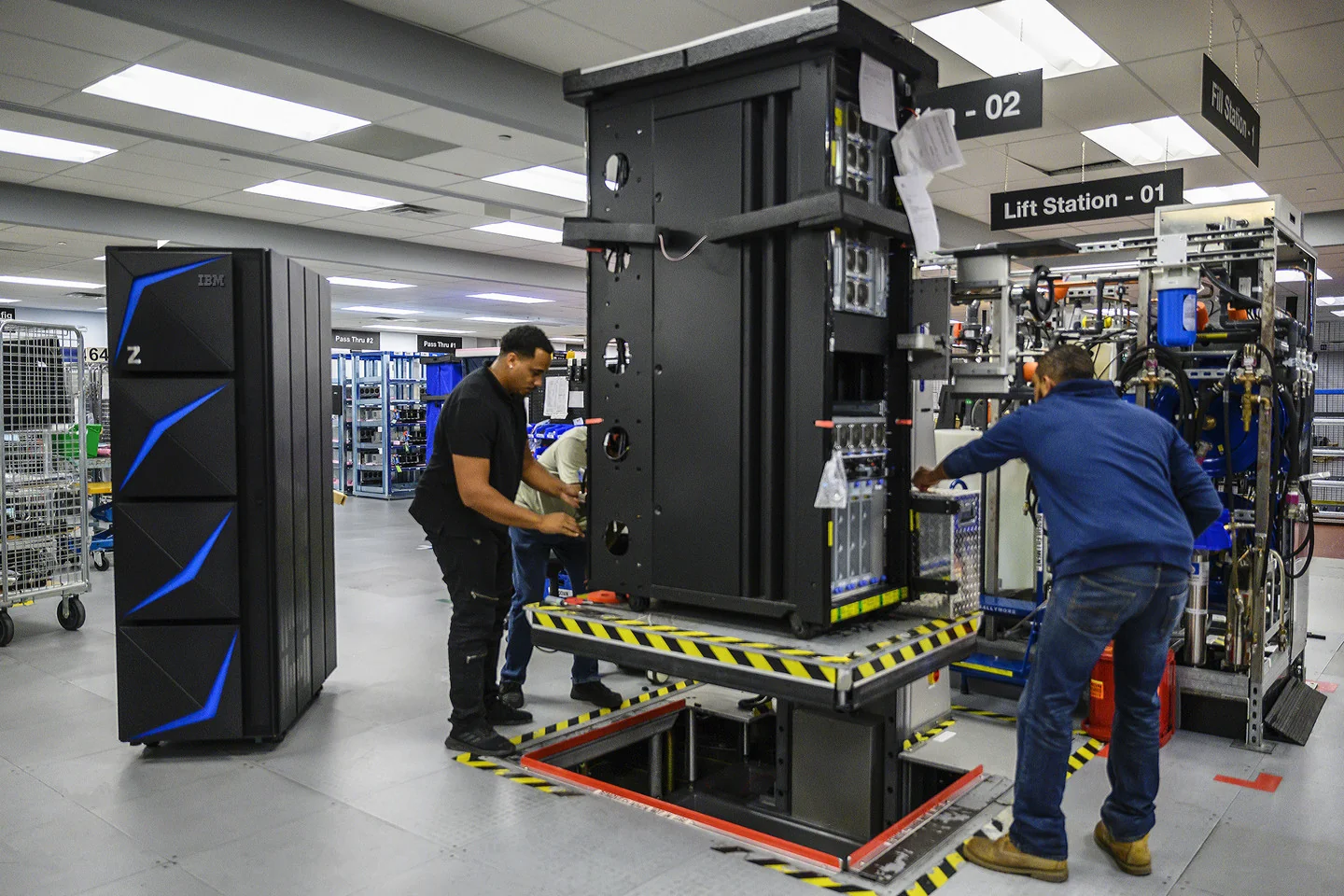 сервер IBM Z нового поколения с новым процессором