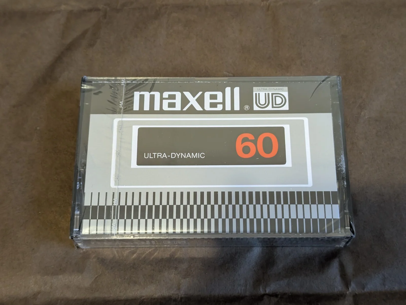 кассета Maxell UD-60U в фирменной упаковке Disk Union