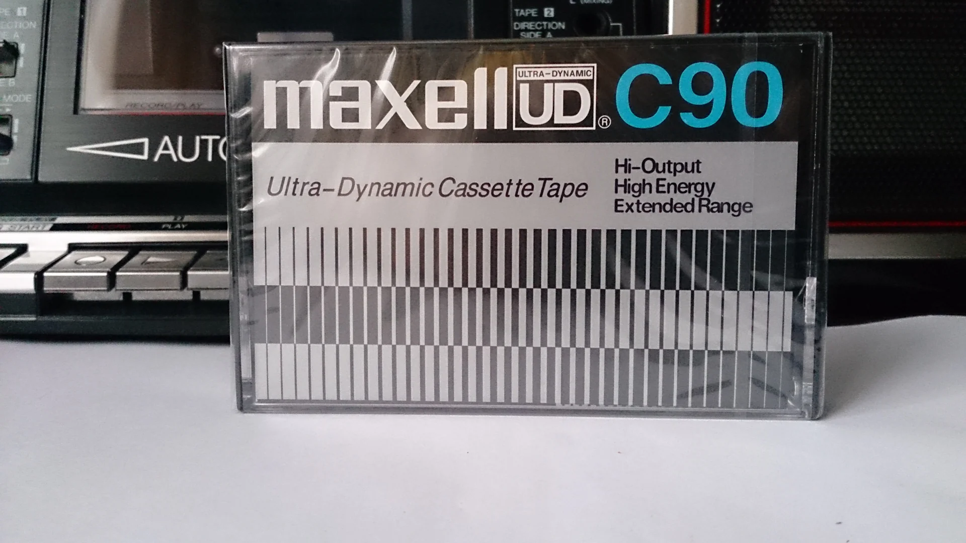 запись виниловой пластинки на кассету Maxell UD-60U через кассетную деку