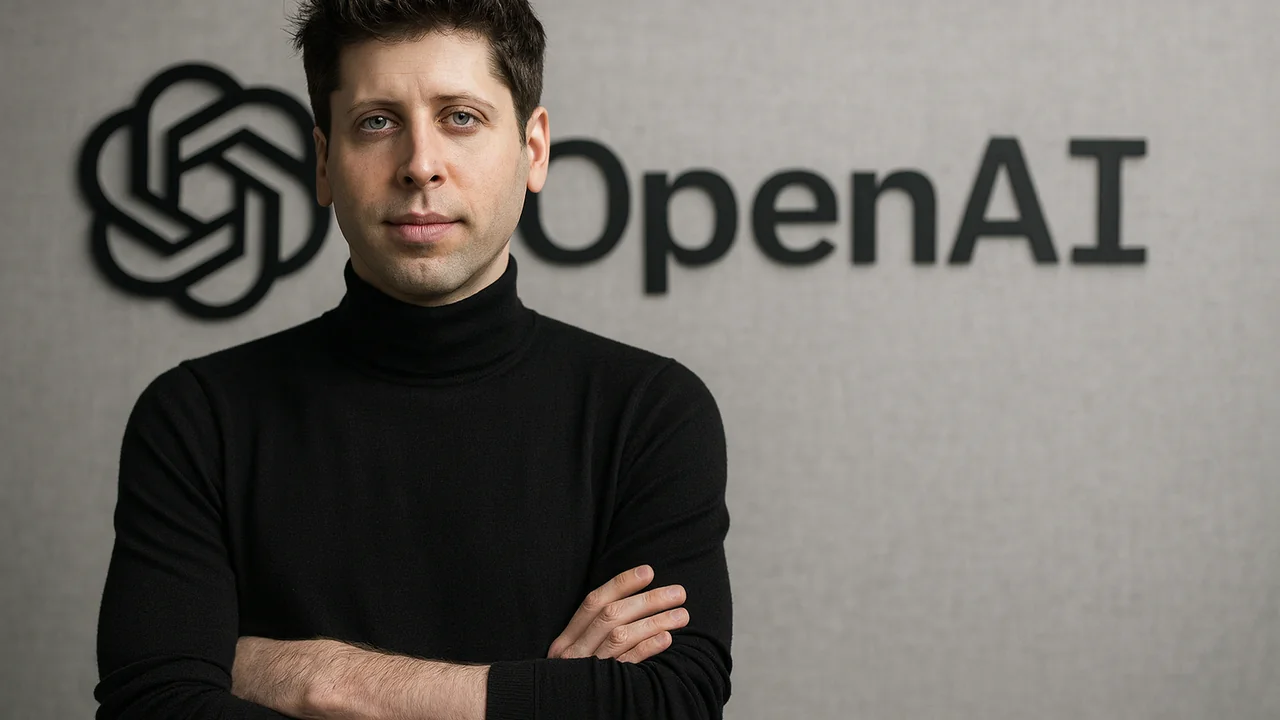Сэм Альтман на интервью OpenAI