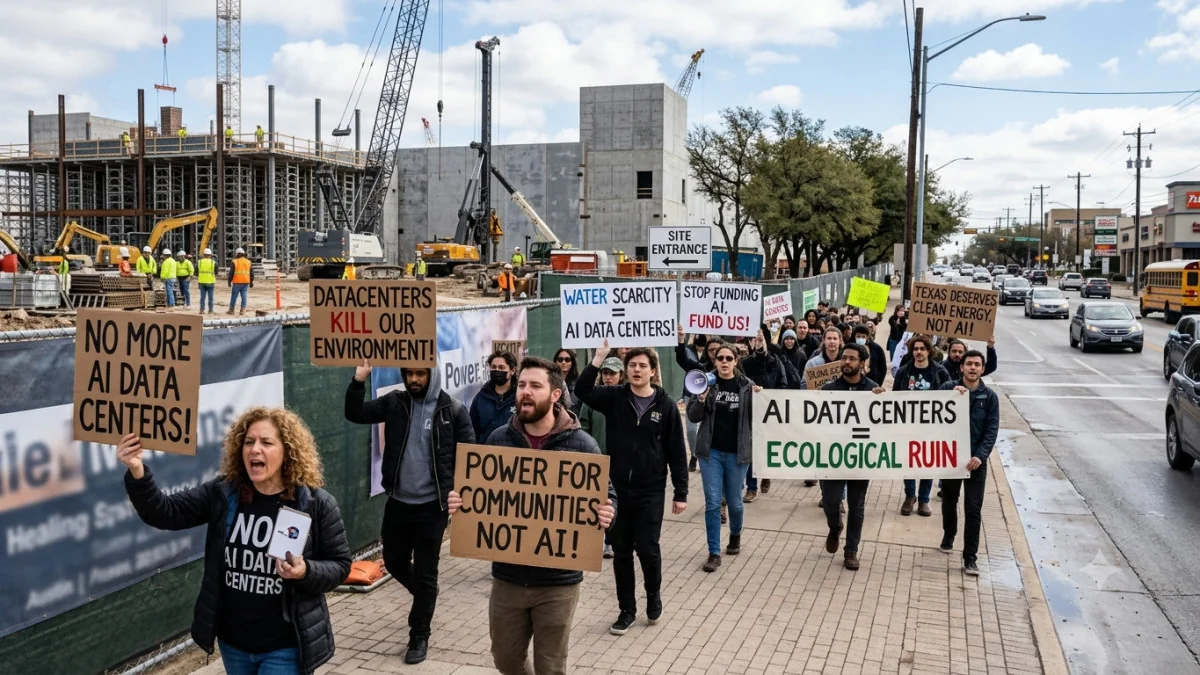 Протесты против дата-центров в США