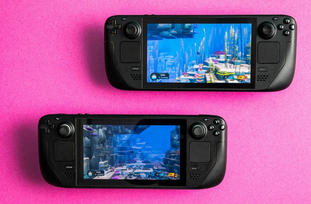 Steam Deck OLED с OLED-экраном 7,4 дюйма