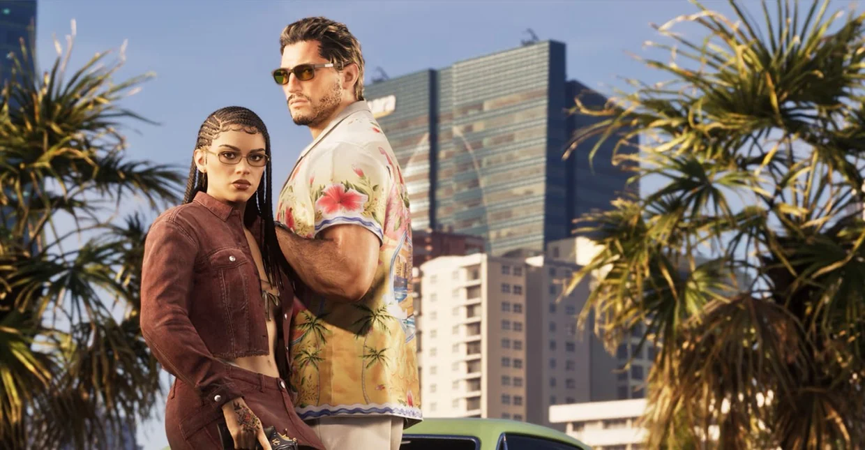 протагонисты GTA VI Люсия и Джейсон Вайс-Сити