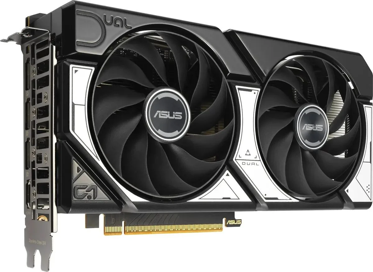 система охлаждения Asus Dual GeForce RTX 5060 OC