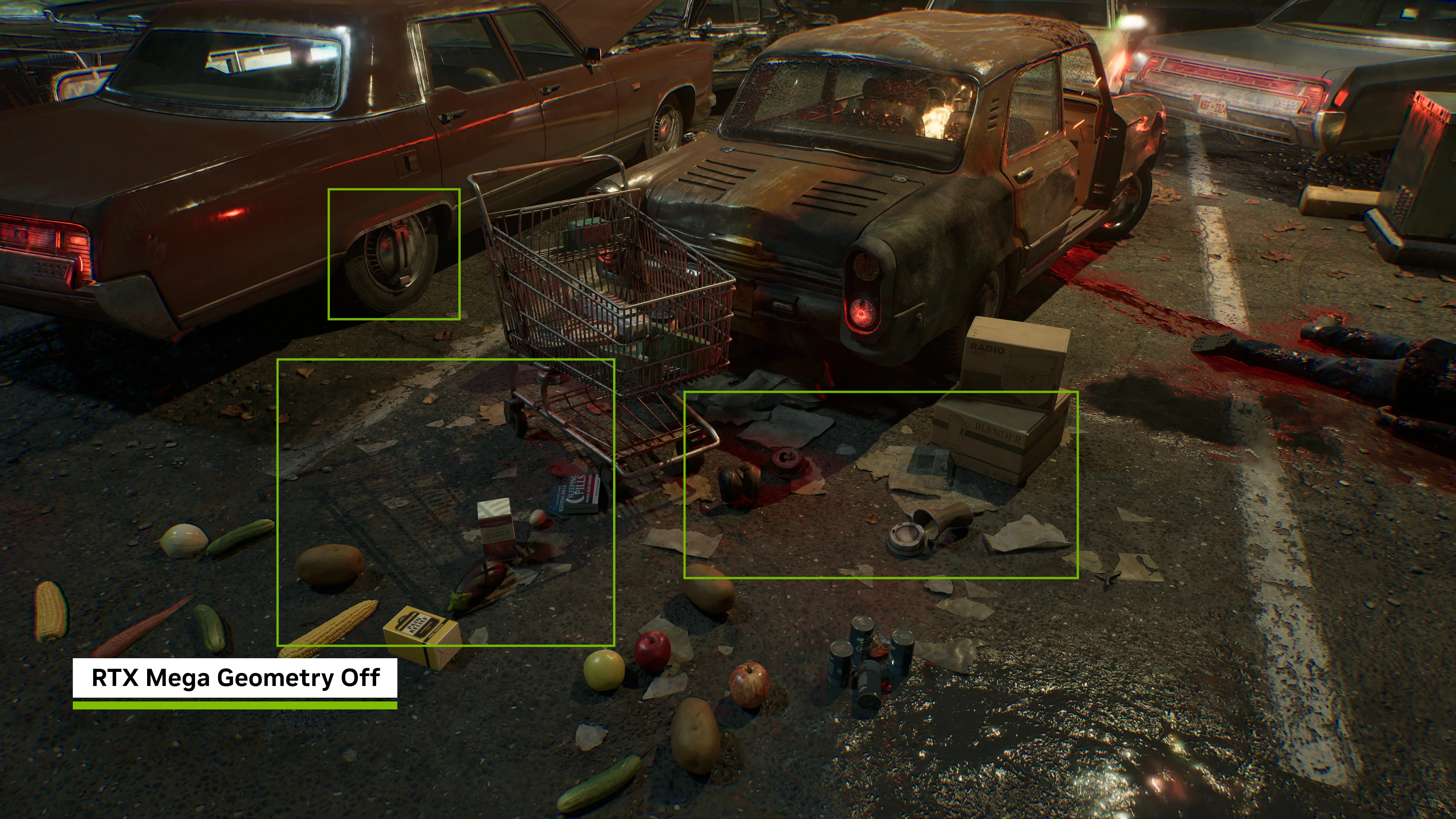 технология DLSS 4.5 Ray Reconstruction в действии