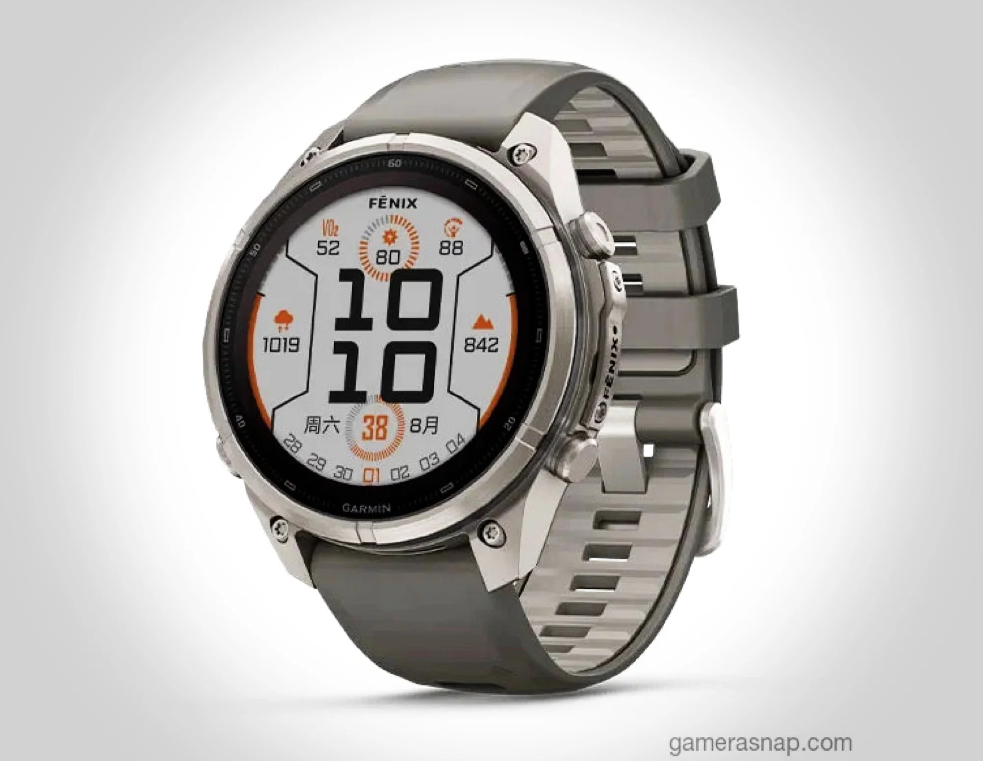 версия Garmin Fenix 9 Pro Solar с MiP-экраном и солнечной панелью