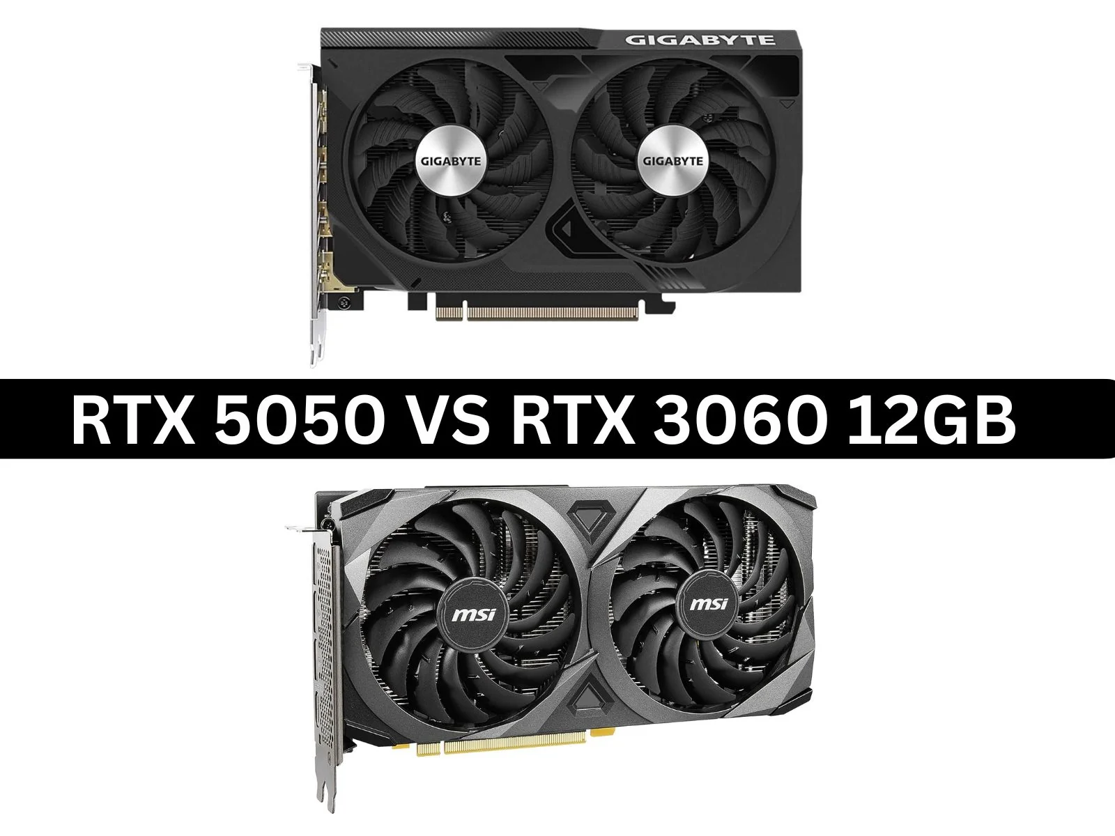 сравнение цен RTX 3060 и RTX 5050 в магазине Newegg