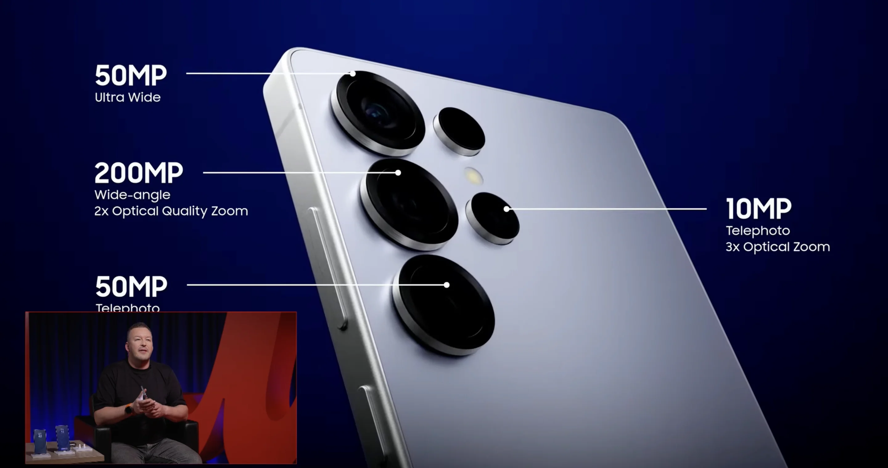 модуль камеры Samsung Galaxy S27 Ultra с тремя сенсорами