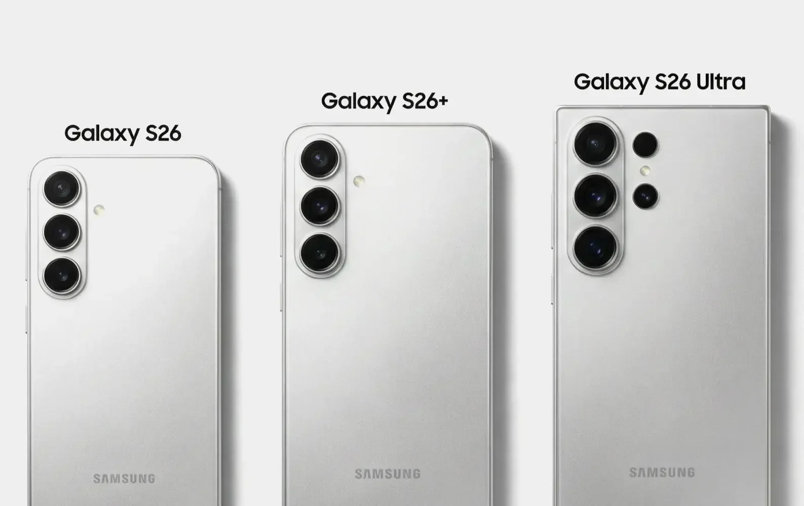 сравнение габаритов Samsung Galaxy S26 Ultra и S27 Ultra