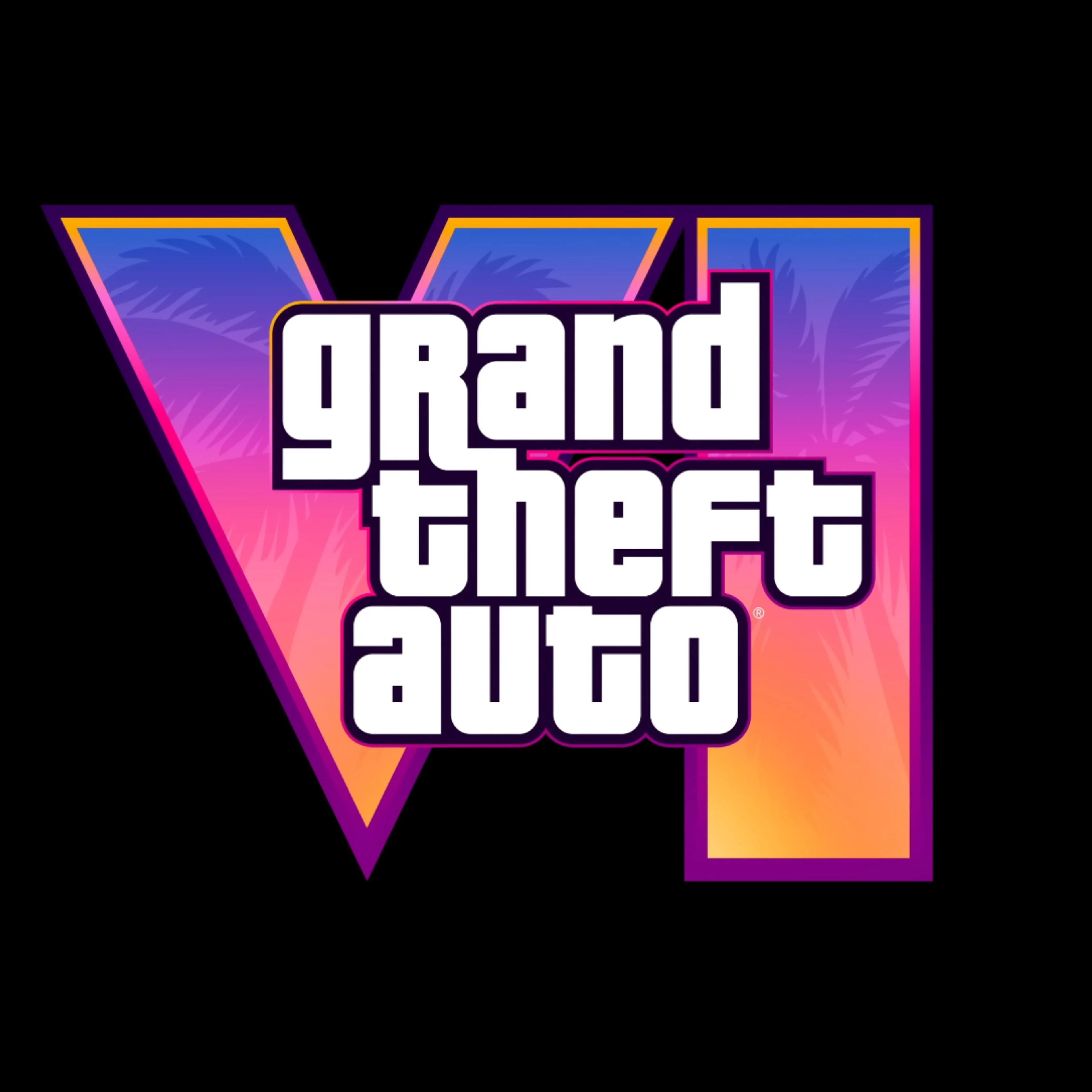 логотип Rockstar Games на фоне арта GTA VI