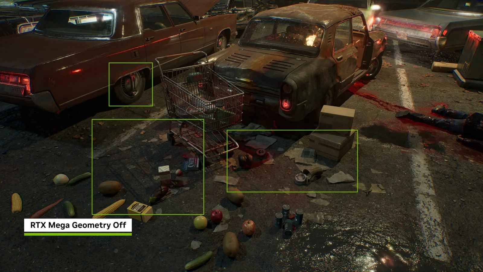 логотип RTX Mega Geometry и Gears of War: E-Day